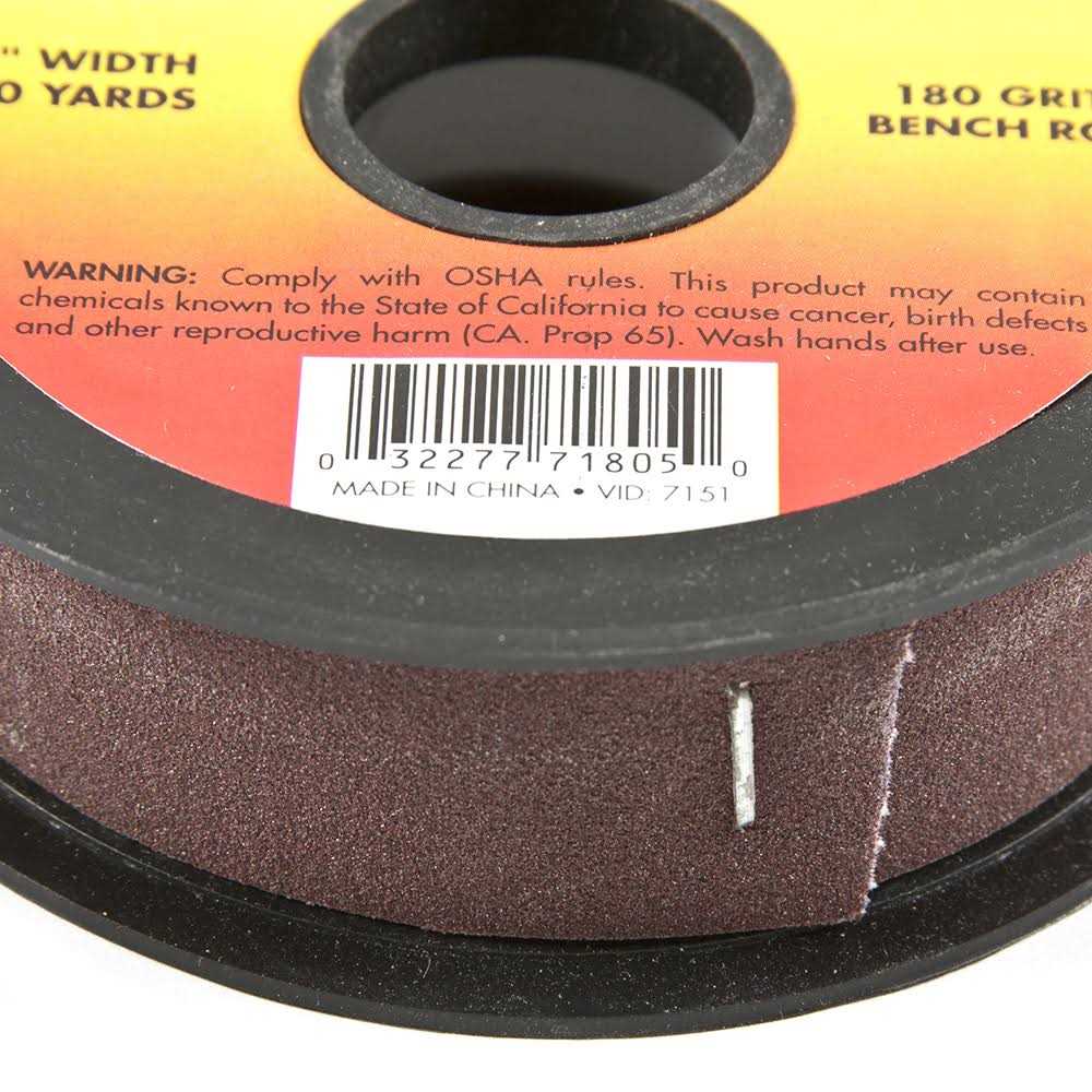 Forney Emery Cloth Bench Roll - Zenithce