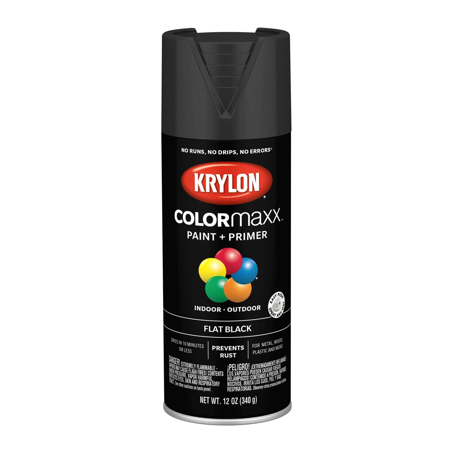 Krylon COLORmaxx Spray Paint 12 Ounce - Zenithce