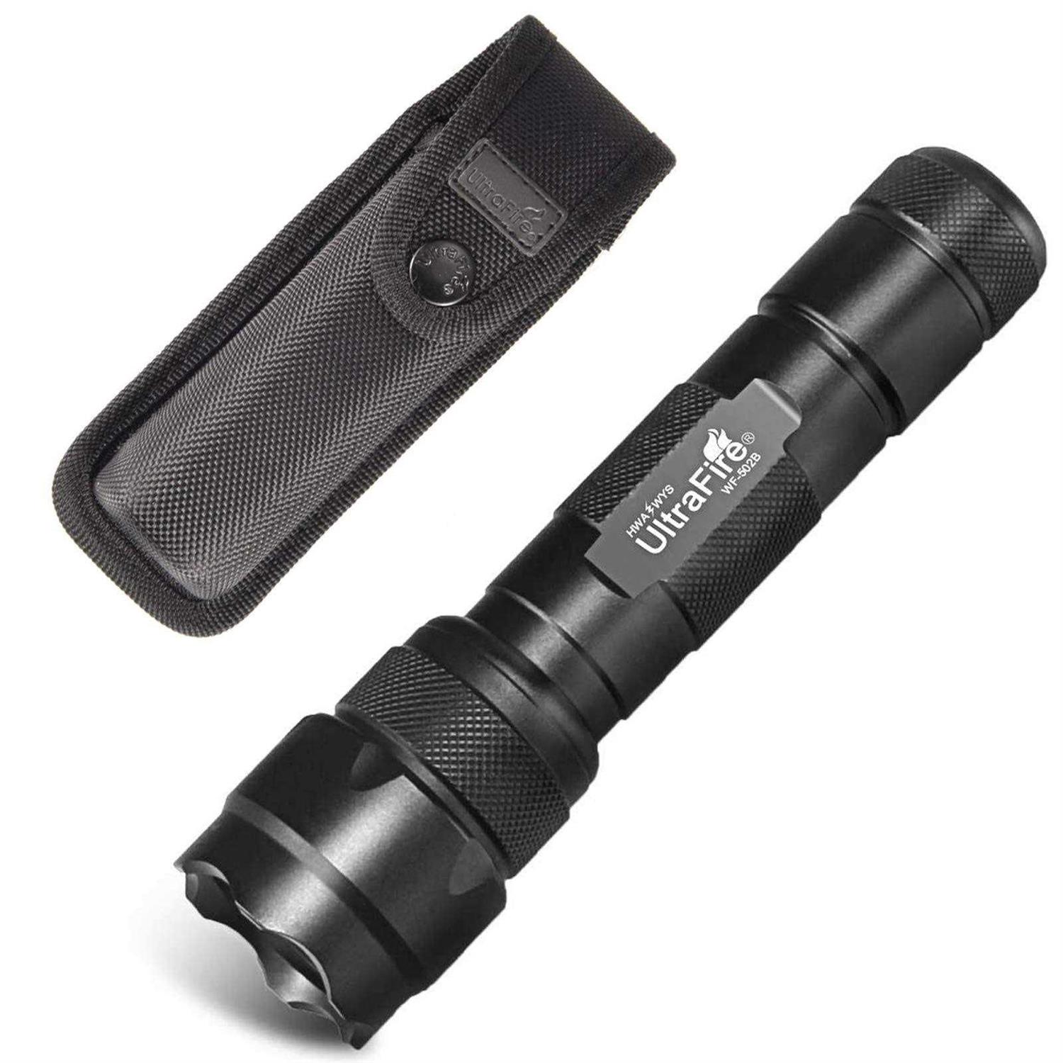 Ultrafire Uv Flashlight 395-405 nm Led Blacklight for Curing Uv Glue - Zenithce