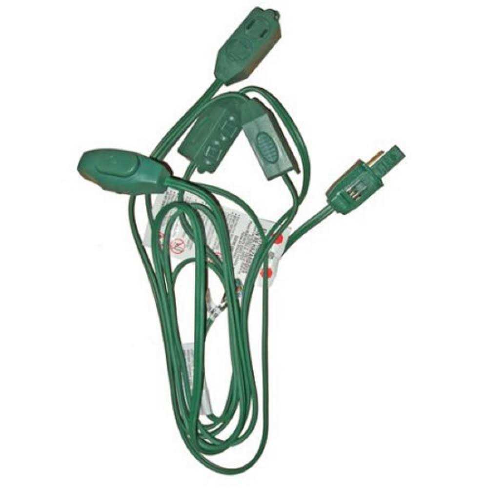 Holiday Time 5-Outlet Extension Cord - Zenithce