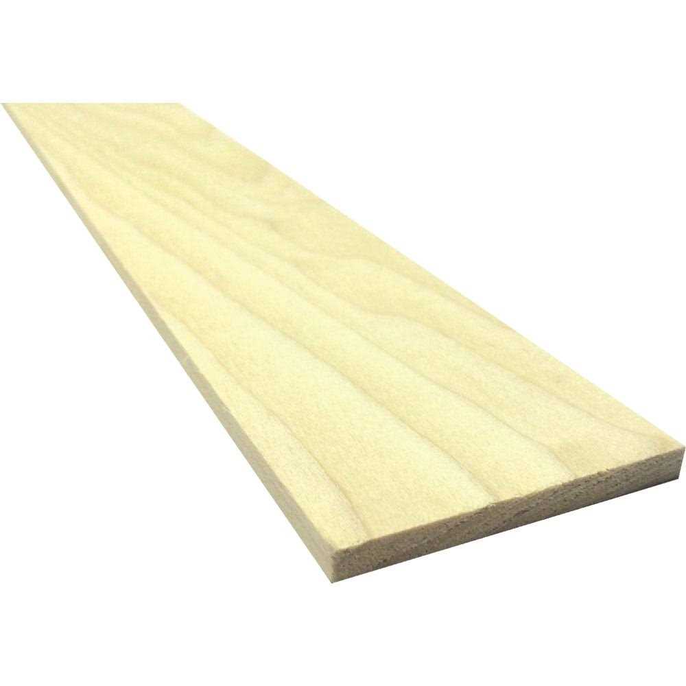 Waddell 1 in. x 3 ft. Poplar Project Board - Zenithce
