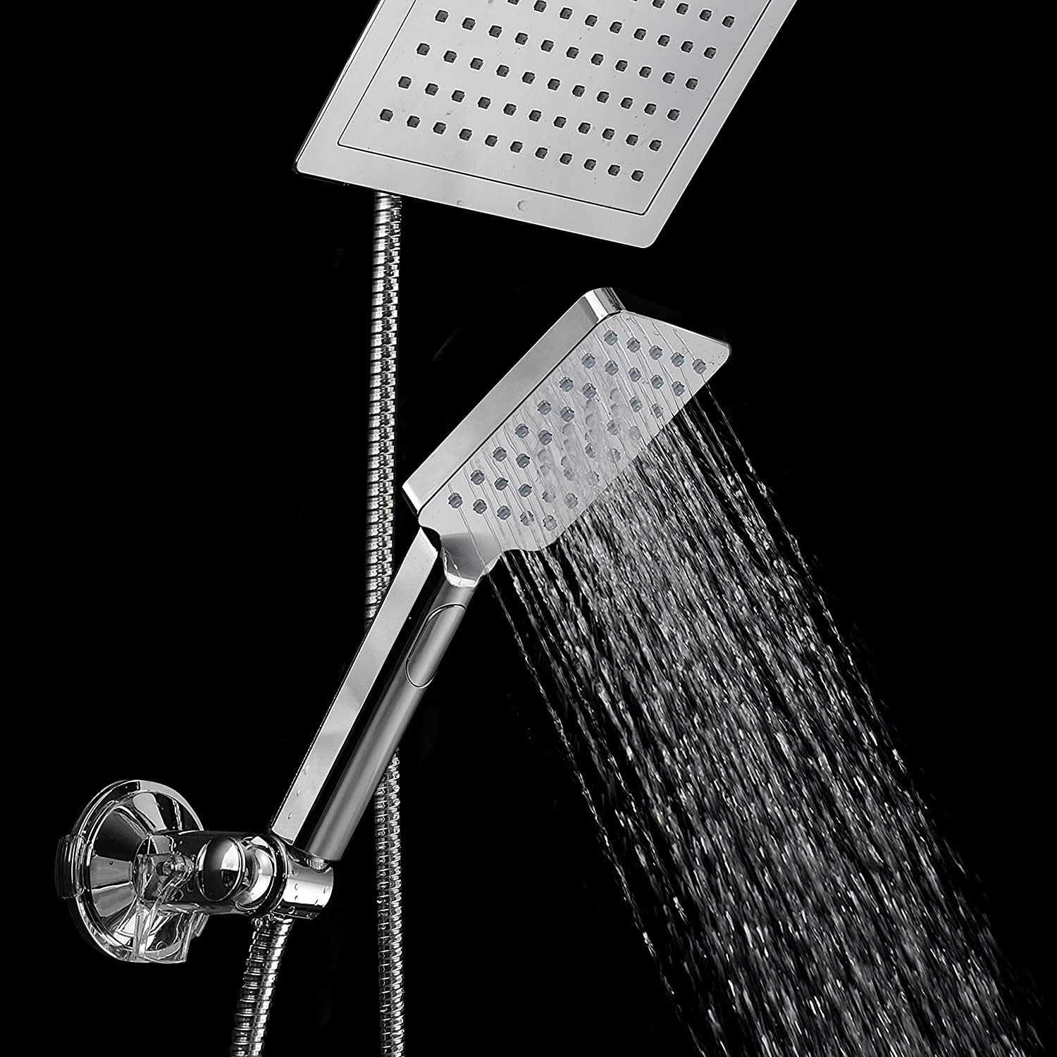 DreamSpa 9-inch Rain Shower Head/Handheld Combo - Zenithce