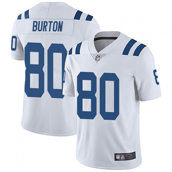 Indianapolis Colts #80 Trey Burton White Vapor Untouchable Limited Stitched Jersey - Zenithce