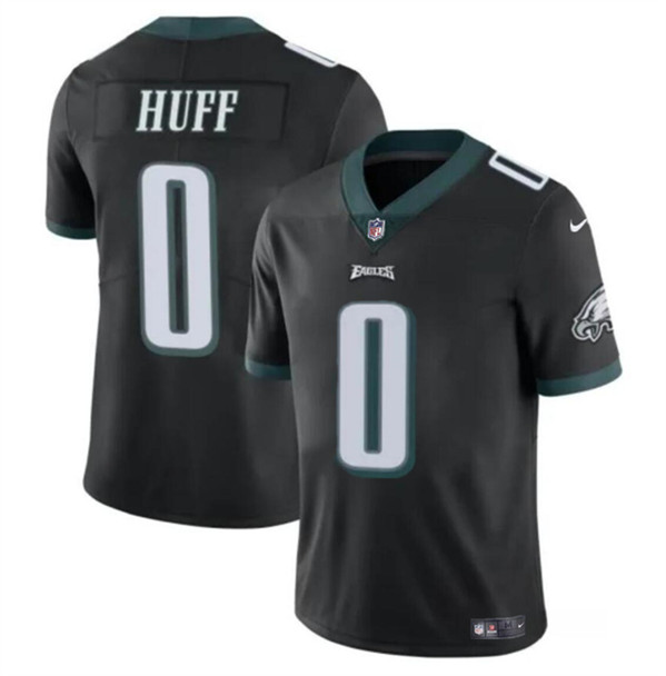 Philadelphia Eagles #0 Bryce Huff Black Vapor Untouchable Limited Stitched Jersey - Zenithce