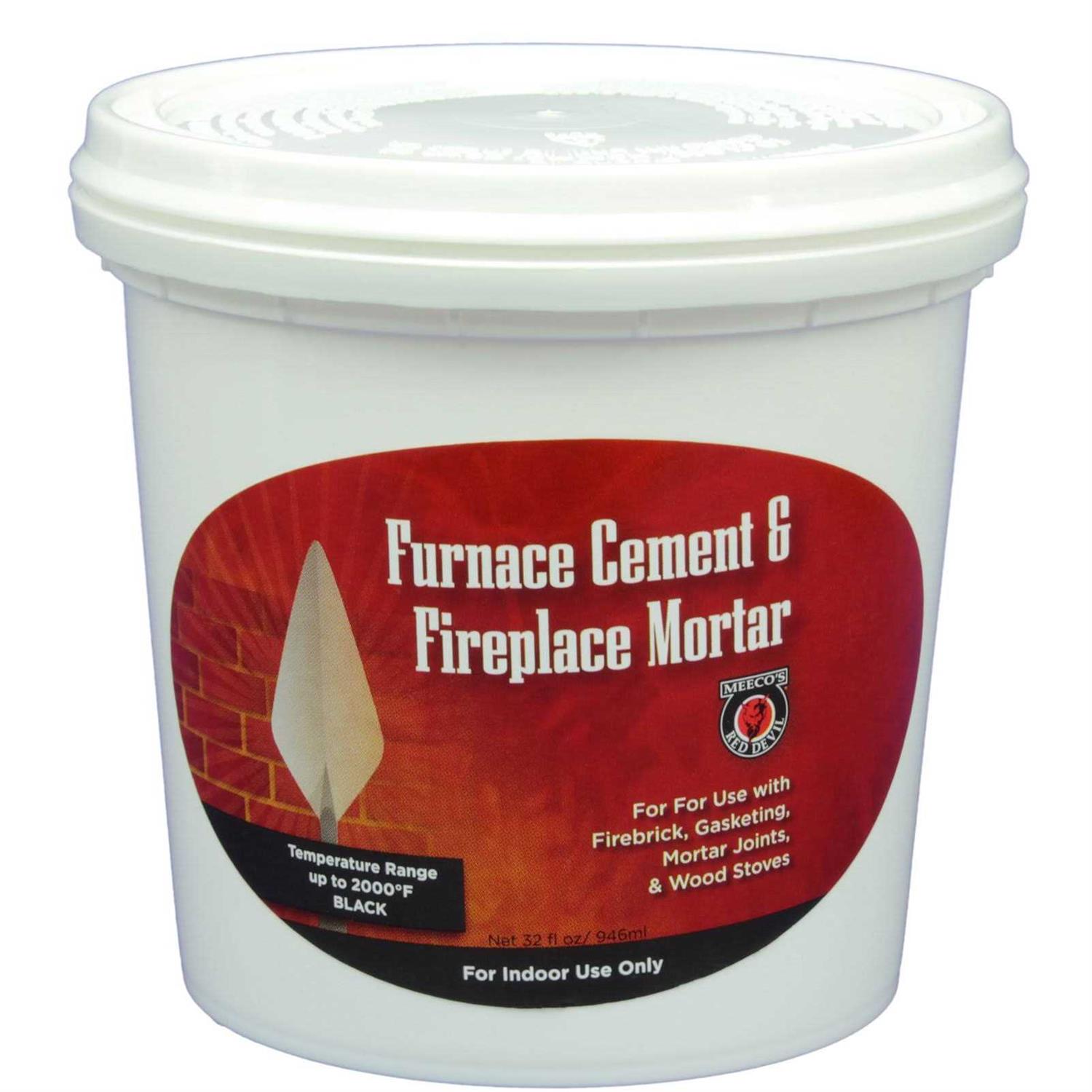Meeco’s Red Devil Furnace Cement & Fireplace Mortar - Zenithce