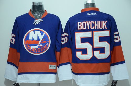 Islanders #55 Johnny Boychuk Baby Blue Stitched Jersey - Zenithce