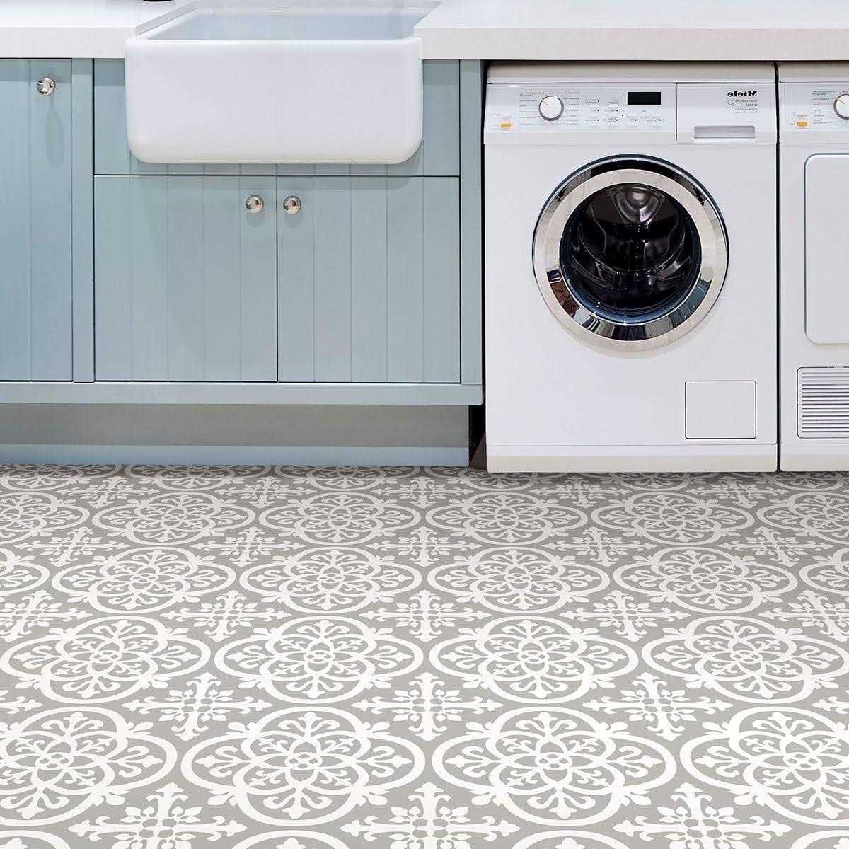 Floorpops Massimo Peel & Stick Floor Tiles FP3988 - Zenithce