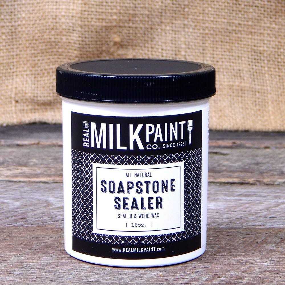Real Milk Paint Soapstone Sealer and Wood - Zenithce