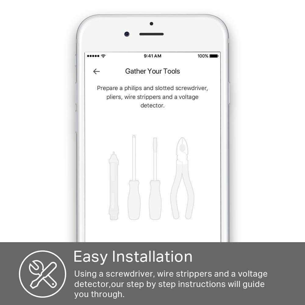 TP-Link Kasa Wi-Fi Smart Dimmer Light Switch Plus Motion&Ambient KS220M - Zenithce