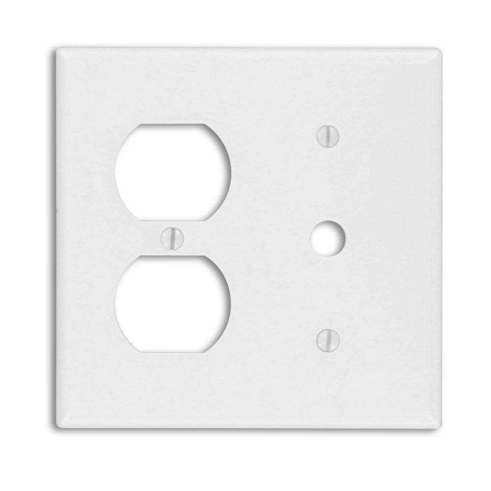 Leviton 88064 4 Gang White Blank Plate - Zenithce
