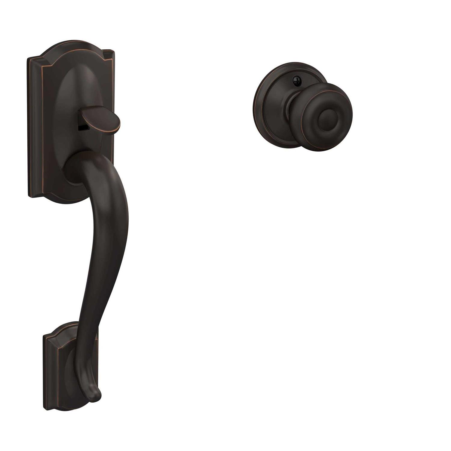 Schlage Fe10-Fla-Cam Camelot Passage Door Lever Set - Zenithce