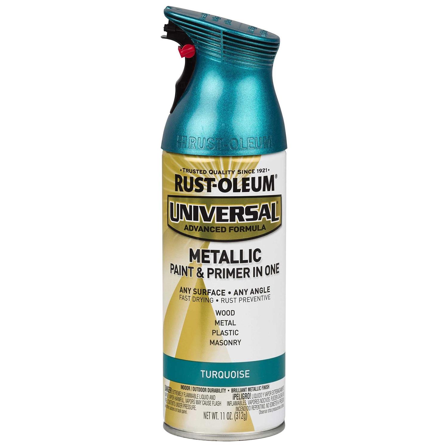 Rust-Oleum Universal 11 oz. Metallic Dark Cherry Spray Paint - Zenithce
