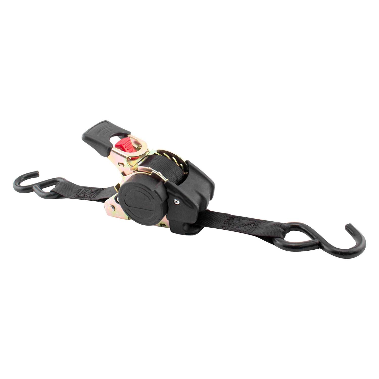 Erickson Retractable Ratchet Tie-Down Straps - Zenithce