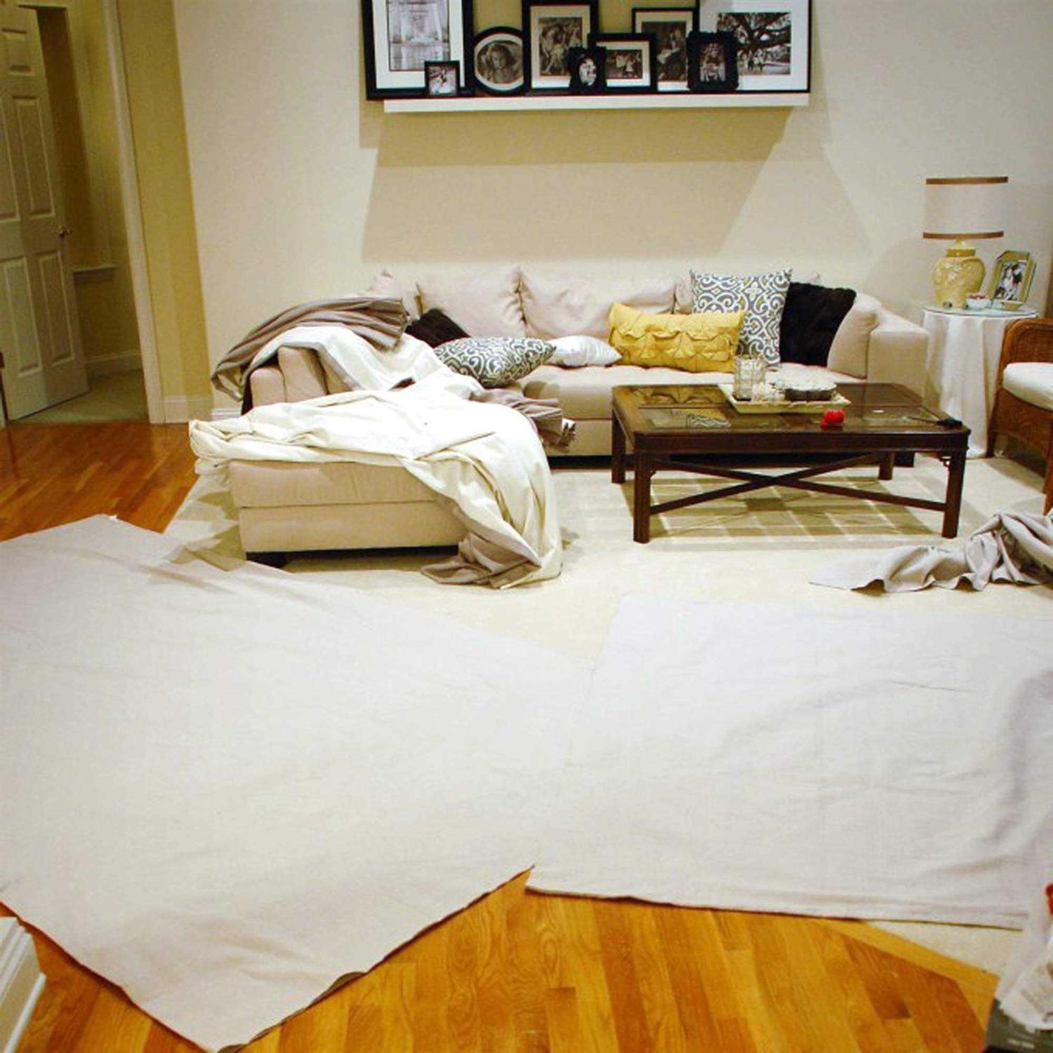 Kingorigin Canvas Drop Cloth for Painting - Zenithce