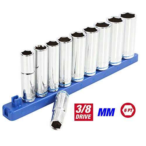 Hyper Tough Drive Deep SAE Socket Set - Zenithce