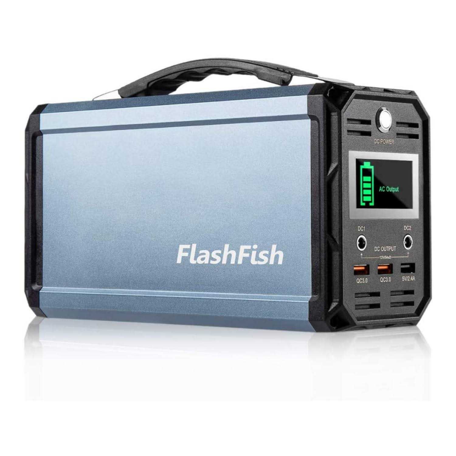 Flashfish 200w Portable Power Station 40800mAh Solar Generator - Zenithce