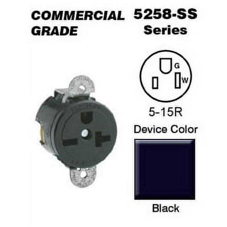 Leviton 5243-W Combination Switch Toggle 3-Way - Zenithce