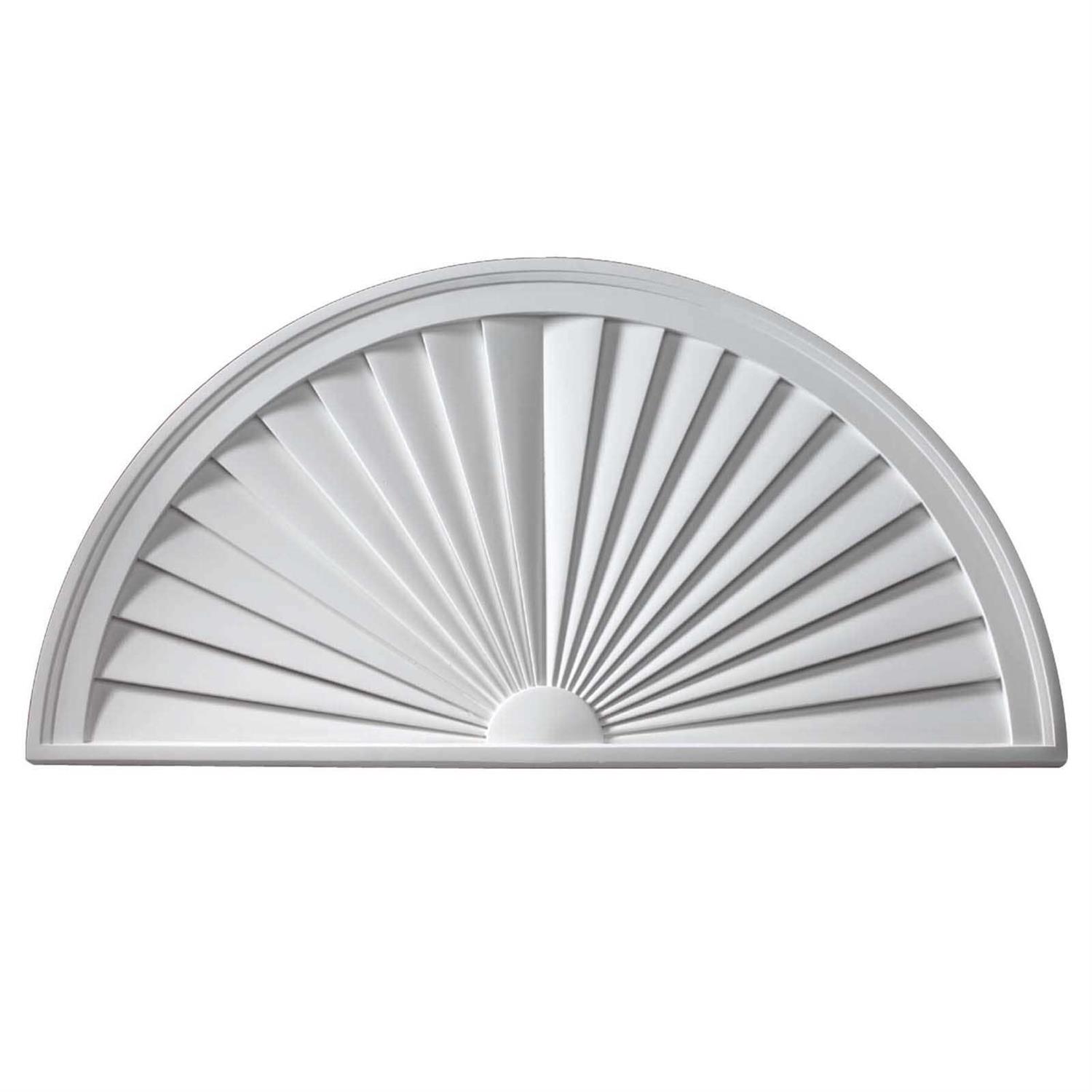 Fypon Shaker-Style Shutter Shutter with 2-Flat Panel SH2FP - Zenithce