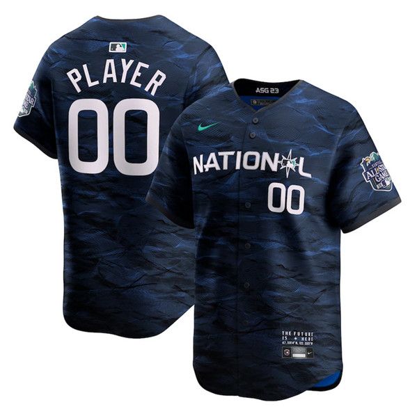 Custom Royal 2023 All-Star Cool Base Stitched Jersey - Zenithce