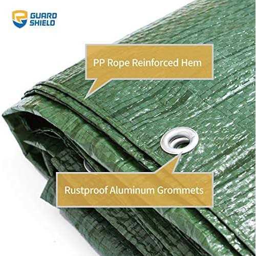 Guard Shield Tarp Multi Purpose Waterproof Poly Tarp Cover - Zenithce
