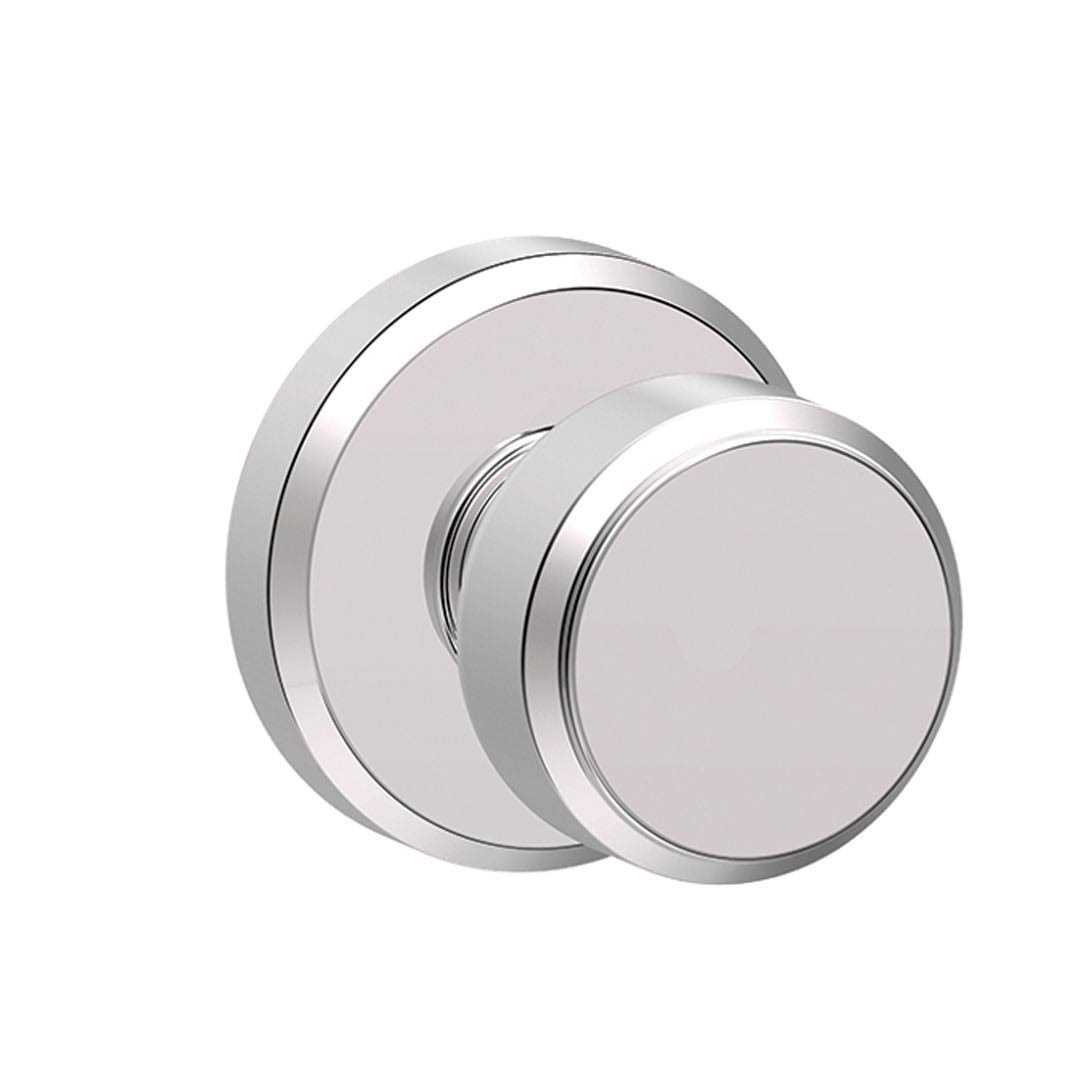 Schlage Bowery Passage Door Knob with Decorative Greyson Trim F10BWE - Zenithce