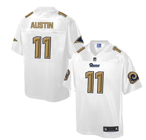 Rams #11 Tavon Austin White Pro Line Fashion Game Nike Jersey - Zenithce