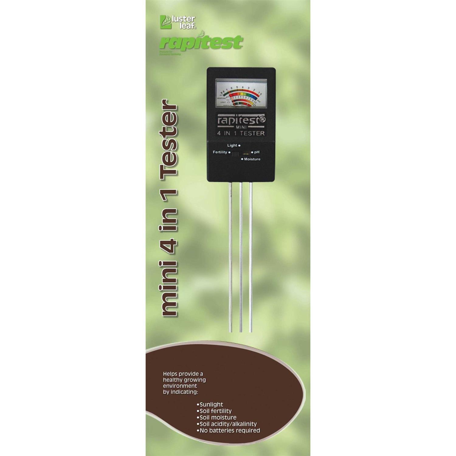 Luster Leaf Rapitest Mini Moisture Tester - Zenithce