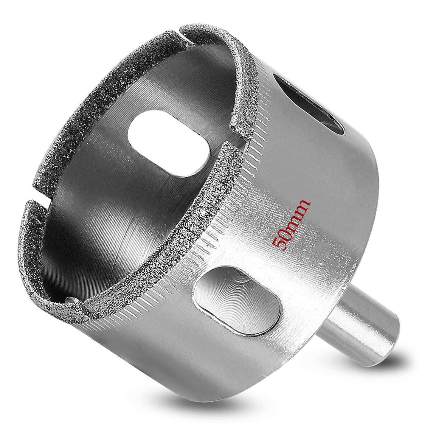 Luomorgo Diamond Hole Saw 1.1 inch Cutting depth Diamond Diamond Drill Bits for Glass Ceramic Marble Porcelain Tile Granite Quartz - Zenithce