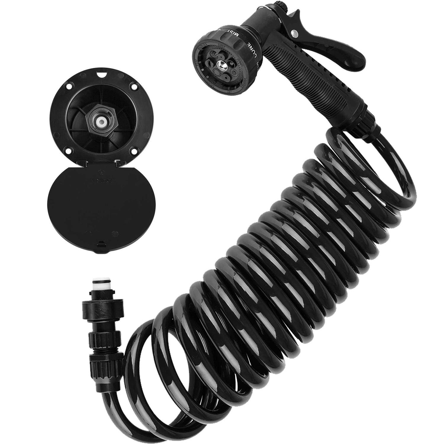 Dura Faucet RV Exterior Quick Connect Spray Dock Kit DF-SA188-BK - Zenithce