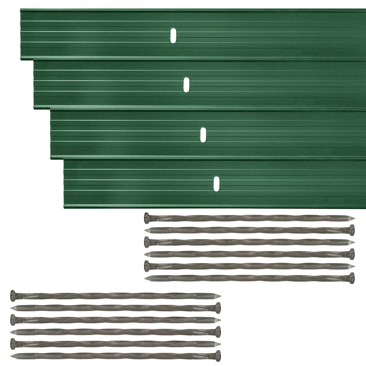 Dreamscape E-Z Edge Aluminum Landscape Edging Strips - Zenithce