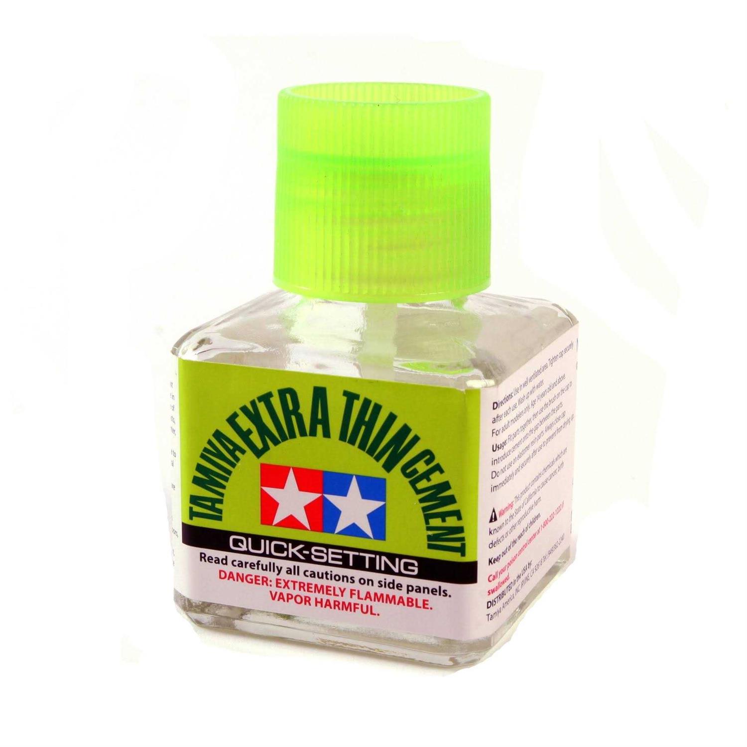 Tamiya Extra Thin Quick Setting Cement - Zenithce