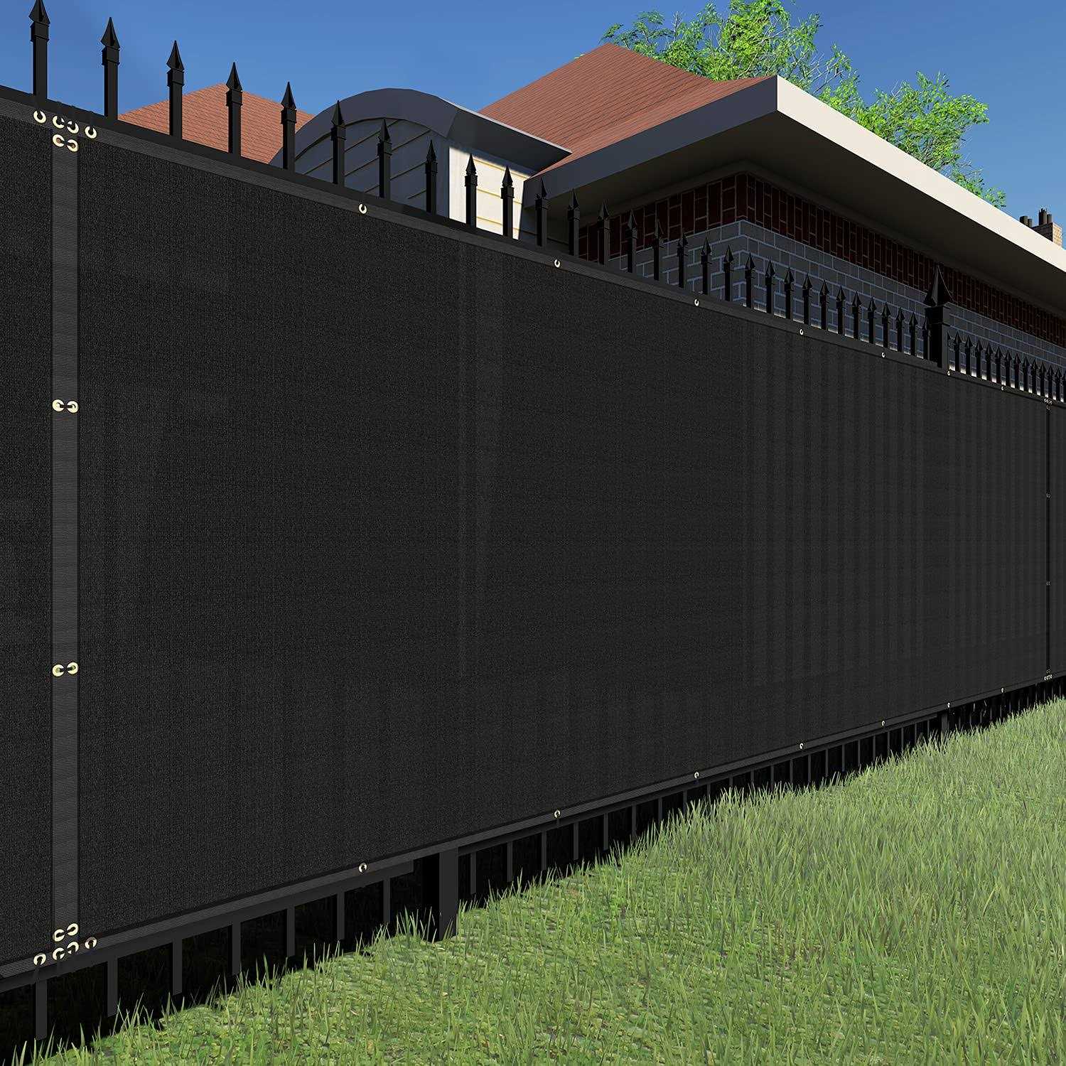 Tang Sunshades Depot Fence Privacy Screen Heavy Duty Commercial Windscreen Residential Fence Netting Fence Cover - Zenithce