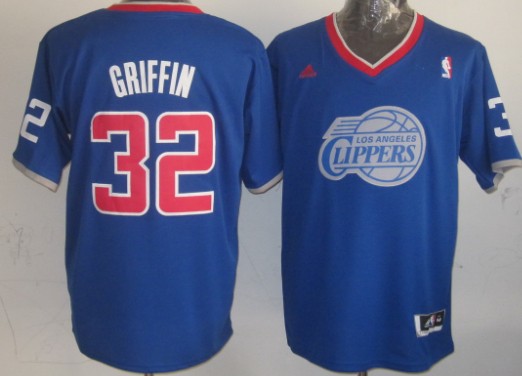 Los Angeles Clippers #32 Blake Griffin Revolution 30 Swingman 2013 Christmas Day Blue Jersey - Zenithce