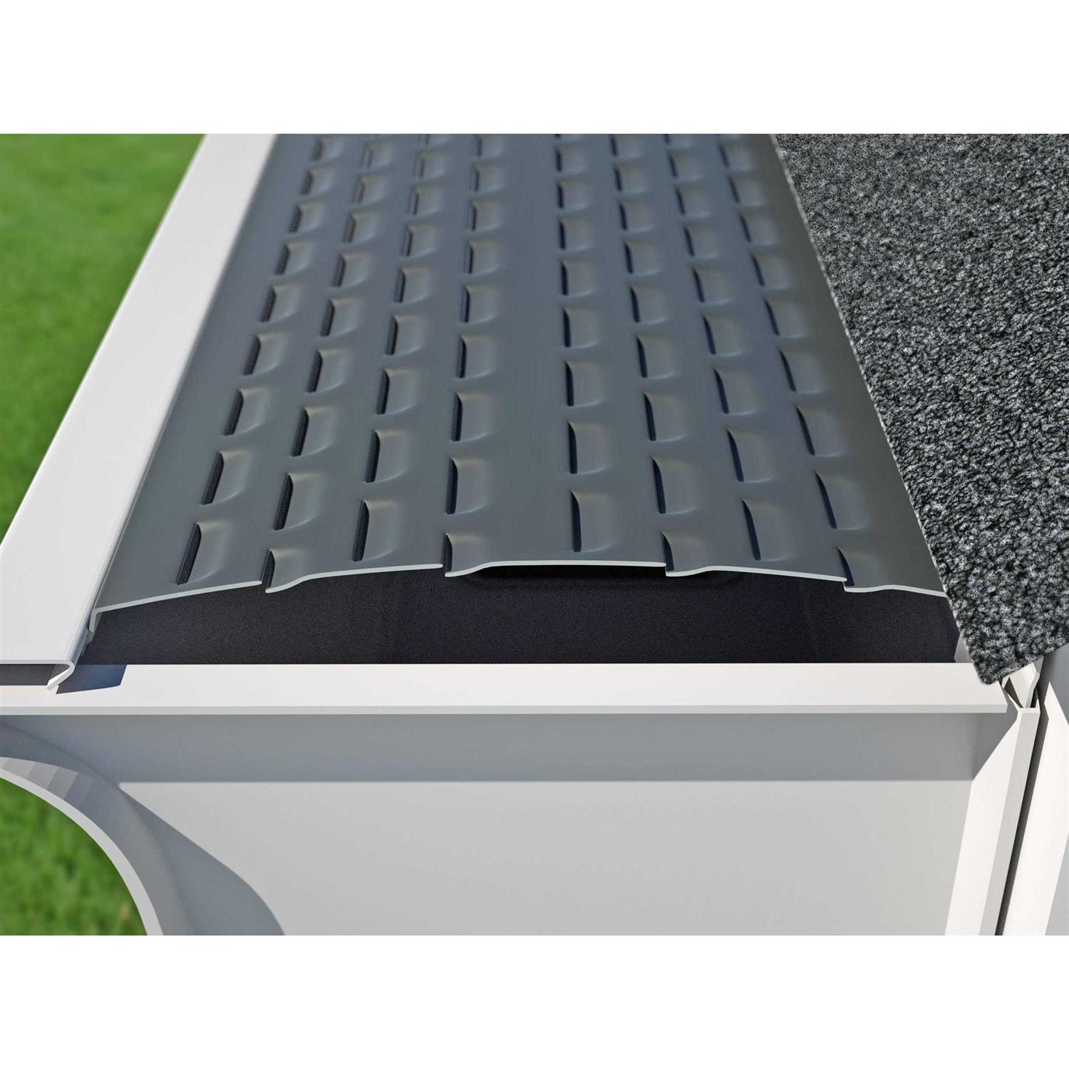 E-Z Up SPFM104TCBK 10′ Food Booth Black Mesh Sidewall - Zenithce