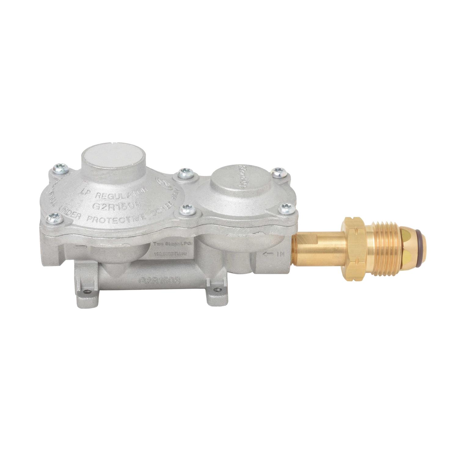 Flame King 2-Stage Auto Changeover Propane Gas Regulator with 2 12 Pigtails - Zenithce