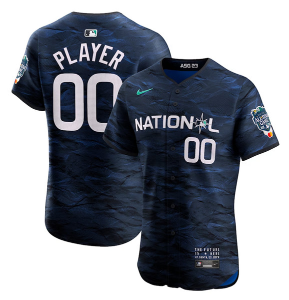 Custom Royal 2023 All-Star Flex Base Stittched Jersey - Zenithce