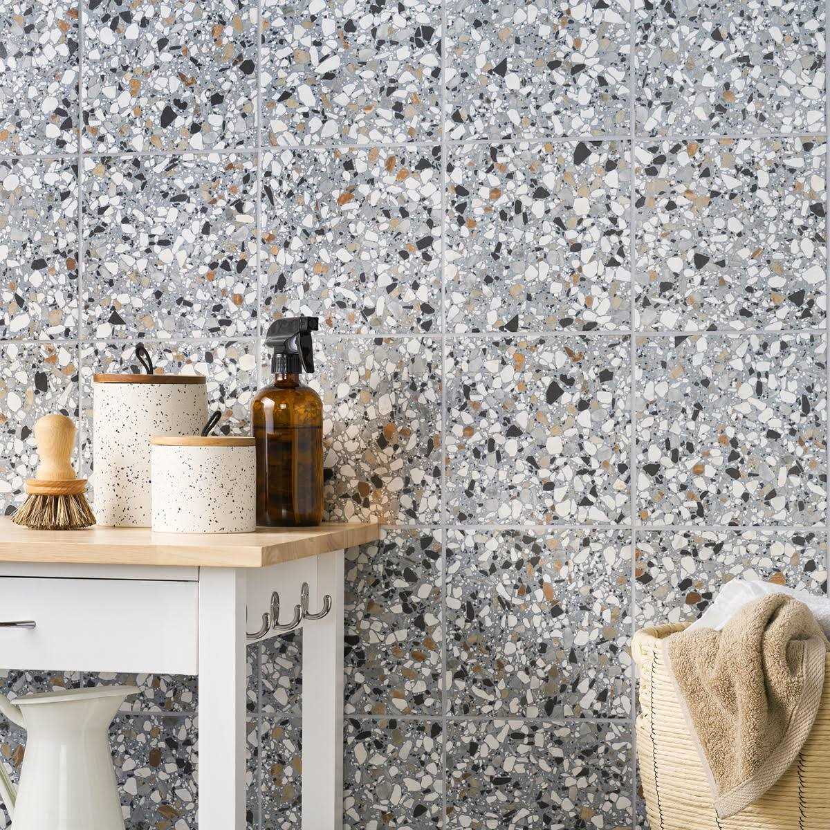 Grain 7.87 in. x 7.87 in. Matte Porcelain Floor and Wall Tile Ivy Hill Tile - Zenithce