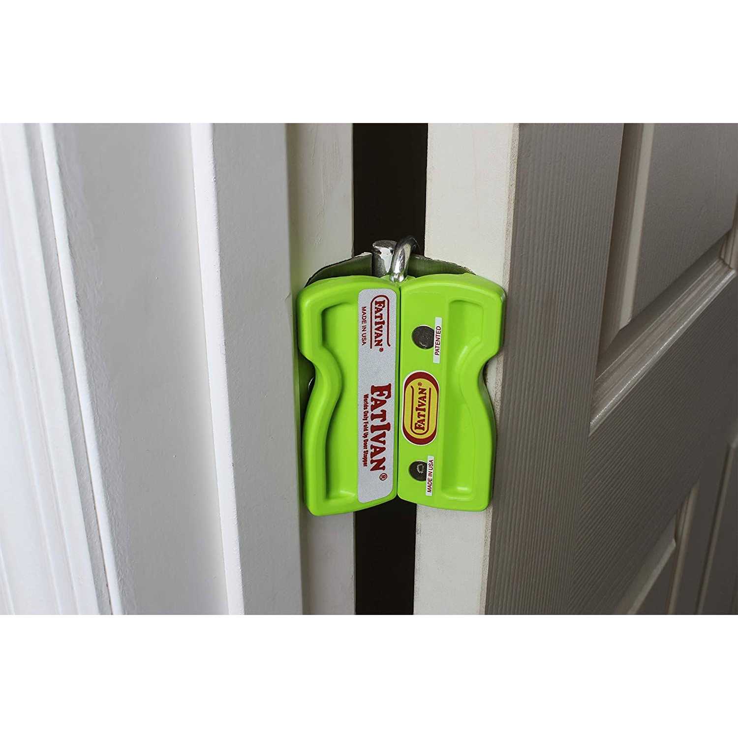 The Original Fat Ivan Fold Up Door Stop with Magnet - Zenithce