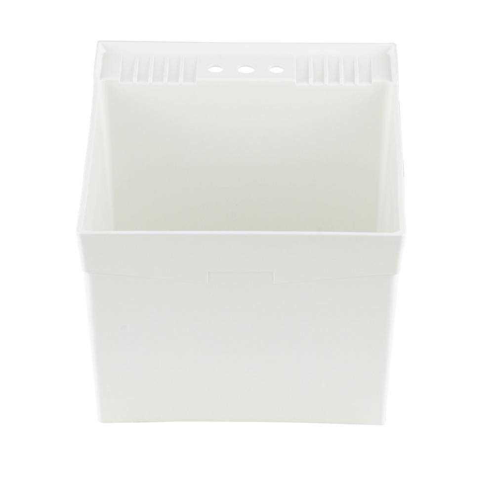 Mustee 19CF 20×24 inch Combo Laundry Tub, White - Zenithce