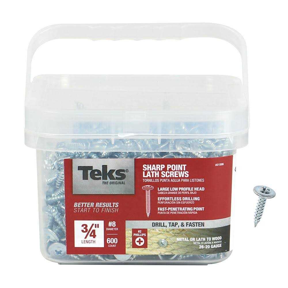 ITW Brands 31810 25 Pack 0.19 x 15 in. Steel Round Head Phillips Stucco Anchor - Zenithce