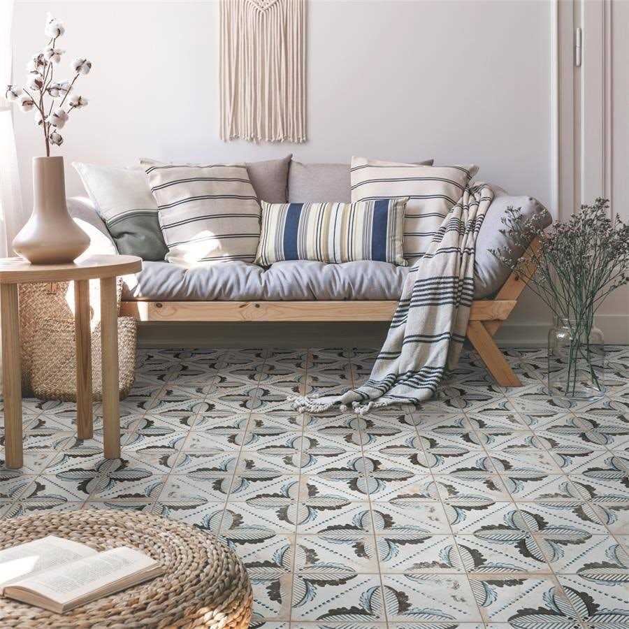 Merola Tile SomerTile Apini Hex Matte Black 9 x 11 Porcelain Floor and Wall Tile - Zenithce