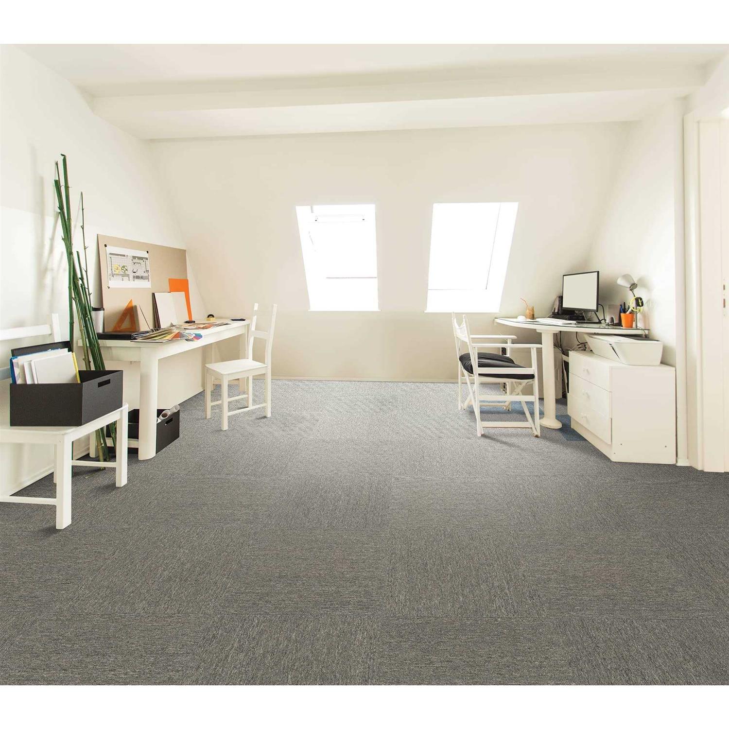 Mohawk Industries Mohawk Basics 24 x 24 Glue Down Carpet Tile - Zenithce