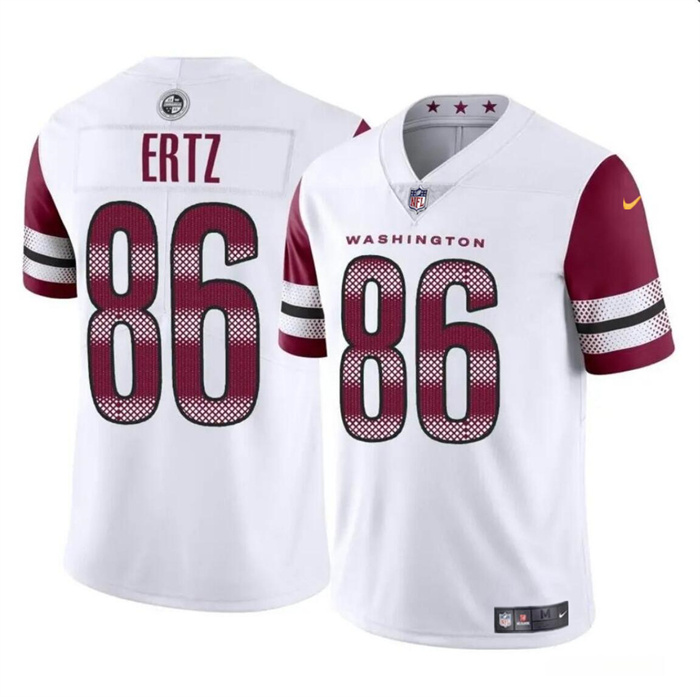 Washington Commanders #86 Zach Ertz White Vapor Limited Stitched Jersey - Zenithce