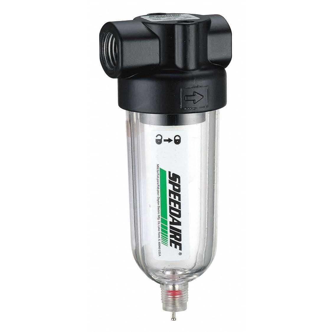 Speedaire Breather Vent 1/4 in NPT 9/16 in Hex 1EJT6 - Zenithce