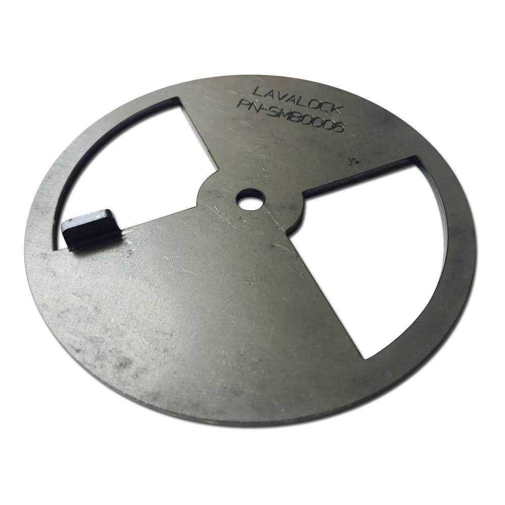 LavaLock Smoker Pinwheel BBQ air Damper Pit Grill Vent - Zenithce