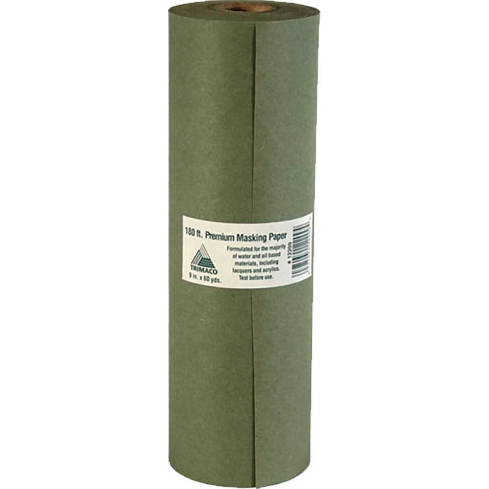 Trimaco 12-in x 180-ft Non-Adhesive Craft Masking Paper - Zenithce