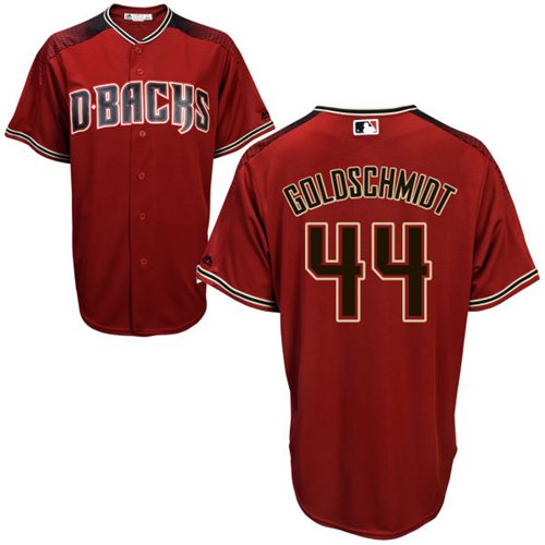 Diamondbacks #44 Paul Goldschmidt Red Brick New Cool Base Stitched Jersey - Zenithce