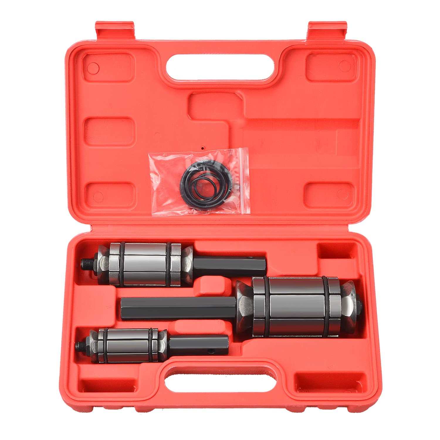 Prokomon 12Pcs Valve Spring Compressor with Valve Lapper Set Auto Compression C-Clamp Tool Service Kit with Valve Lapping Grinding Stick Tool - Zenithce
