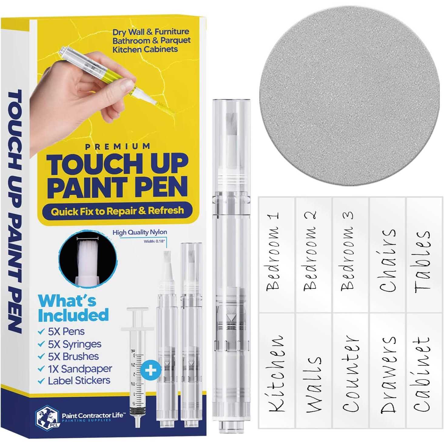 Touch Up Cup Three Pack Paint Storage Solution - Zenithce