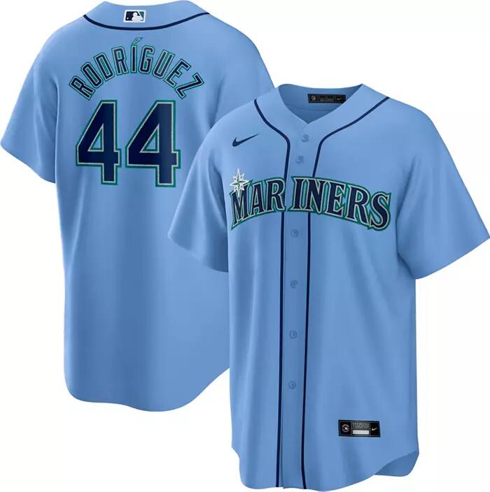 Seattle Mariners #44 Julio Rodríguez Blue Cool Base Stitched Jersey - Zenithce